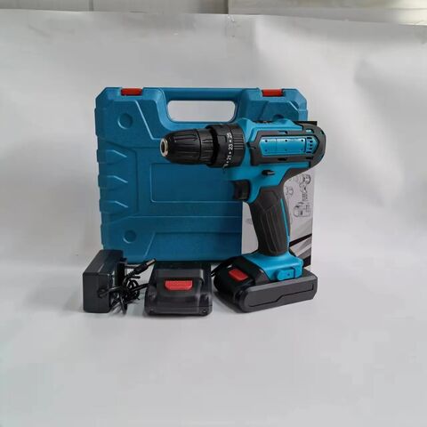 12V Cordless Electric Drill with Rechargeable Battery, Variable Speed, LED Light, and Keyless Chuck for DIY & Home Projects