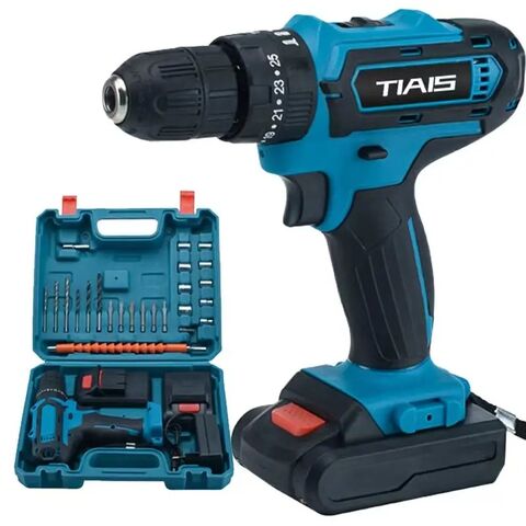 12V Cordless Electric Drill with Rechargeable Battery, Variable Speed, LED Light, and Keyless Chuck for DIY & Home Projects