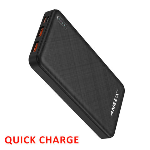Dual-Port Mini Slim Mobiles Ladegerät Powerbank Portable Power Bank 10000mAh