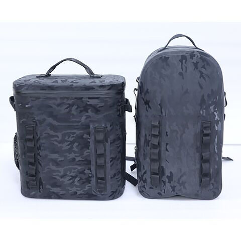 Fabrik Lieferant 840D TPU Weiche Kühltasche, luftdicht, 100% wasserdicht für Strand, Camping, 24 Dosen, 72 Stunden Kühlung