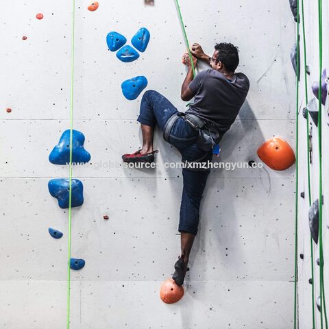Chalkbag für Klettern, Boulder Chalk Bag mit 2 großen Reißverschlusstaschen, GEWEBE MIT GRS