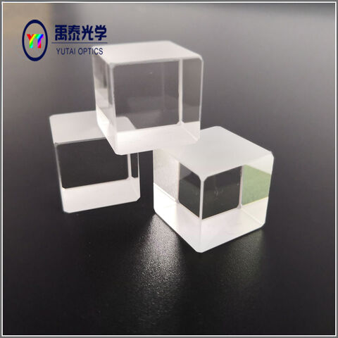Séparateurs de faisceau cubiques standard de 5mm 10mm 20mm 25mm 30mm avec revêtement diélectrique multicouche