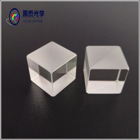 Séparateurs de faisceau cubiques standard de 5mm 10mm 20mm 25mm 30mm avec revêtement diélectrique multicouche