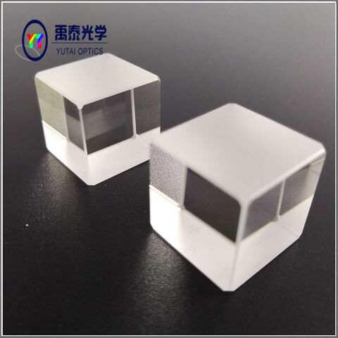 Séparateurs de faisceau cubiques standard de 5mm 10mm 20mm 25mm 30mm avec revêtement diélectrique multicouche