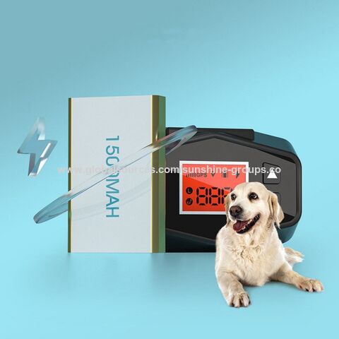 Sistema Portátil de Adiestramiento Canino con Collar de Descarga Eléctrica y Valla de Contención para Mascotas, Inalámbrico, GPS, para Exteriores