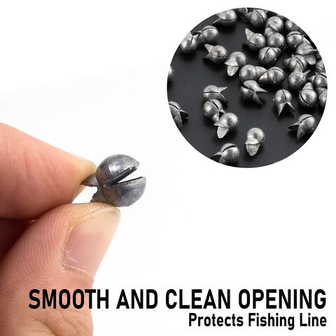 Fishing Line Lead Shot Fishing Lead Weight Clip Fishing Bass