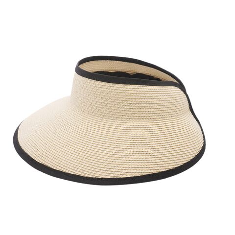 Gorros de Paja Plegables con Visera para Mujer, Protección Solar UPF 50+, Ideales para Playa - Los Más Vendidos en Amazon