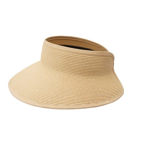 Gorros de Paja Plegables con Visera para Mujer, Protección Solar UPF 50+, Ideales para Playa - Los Más Vendidos en Amazon