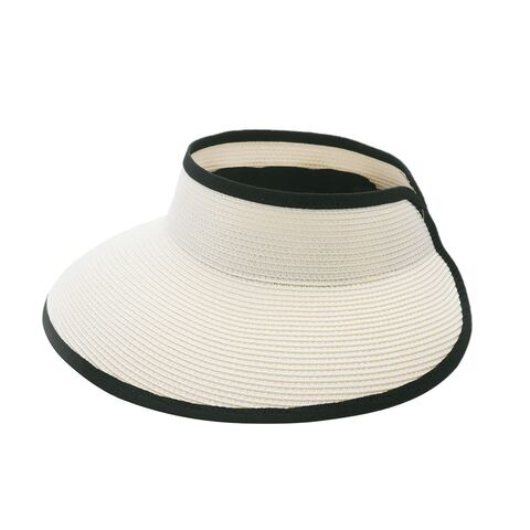 Gorros de Paja Plegables con Visera para Mujer, Protección Solar UPF 50+, Ideales para Playa - Los Más Vendidos en Amazon