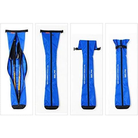 Bolsa de transporte portátil para bastones de senderismo, trekking y marcha nórdica - Funda para bastones de senderismo para exteriores