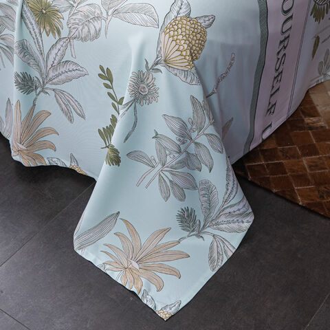 Juego de ropa de cama de lujo de 3 piezas para el hogar, edredón estampado ecológico de calidad superior del fabricante