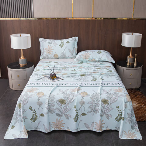 Juego de ropa de cama de lujo de 3 piezas para el hogar, edredón estampado ecológico de calidad superior del fabricante