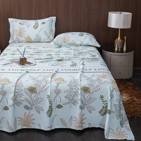 Juego de ropa de cama de lujo de 3 piezas para el hogar, edredón estampado ecológico de calidad superior del fabricante