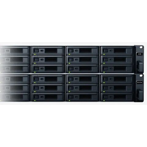 Synology SA3400 NAS بـ 12 فتحة تثبيت على الرف - حل تخزين مؤسسي عالي الأداء وقابل للتطوير مع معالج Intel Xeon و 10GbE