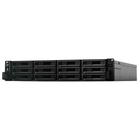 Synology SA3400 NAS بـ 12 فتحة تثبيت على الرف - حل تخزين مؤسسي عالي الأداء وقابل للتطوير مع معالج Intel Xeon و 10GbE