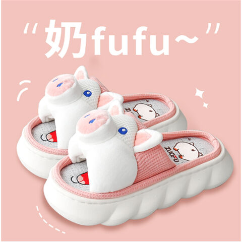 Pantoufles d'intérieur antidérapantes pour la maison style dessin animé