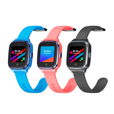 Reloj Inteligente 4G para Niños con GPS, Tarjeta SIM LTE, Localización GPS, Banda Cuádruple, Teléfono para Niños