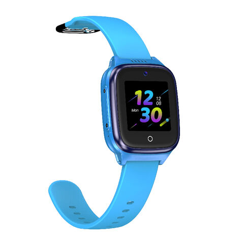 Reloj Inteligente 4G para Niños con GPS, Tarjeta SIM LTE, Localización GPS, Banda Cuádruple, Teléfono para Niños