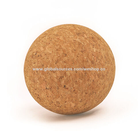 Massagebälle Umweltfreundlich Hochwertige Premium Korkball Fußmassagebälle für Geschenk Natürliche Hebei Schrumpffolie Fitness Yoga Übung Natu