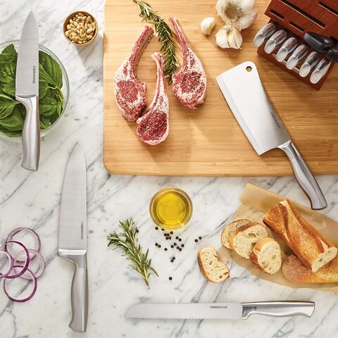 Juegos de cuchillos de cocina de acero inoxidable