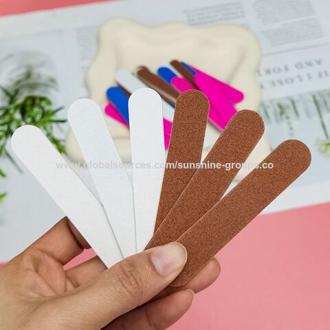 Set de cortaúñas con lima de uñas y palito de madera para cutículas, kit de limas de uñas, lima de uñas de vidrio, lima de uñas de madera