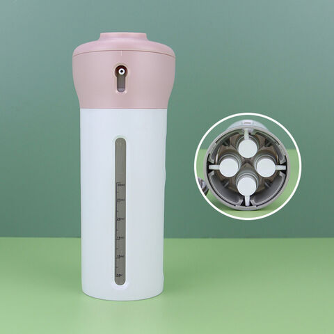 Conjunto de Dispensadores de Viagem 4 em 1 Portátil para Maquilhagem, Loção e Perfume - Frascos vazios ideais para viagens de negócios