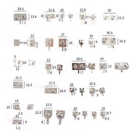 Contacto de placa de batería eléctrica con resorte de lámina, resorte plano para contacto de batería