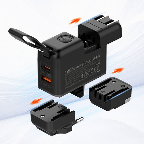 Ldnio Q2618 65W شاحن سريع متعدد المنافذ USB GaN مادة OEM ODM وكيل بيع بالجملة نوع C شاحن هاتف محمول للسفر