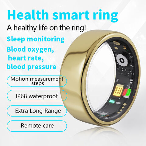 Moule privé CE ROHS FCC NYJ01 Bague intelligente étanche 5ATM Modes sportifs multiples Bague intelligente pour le sport