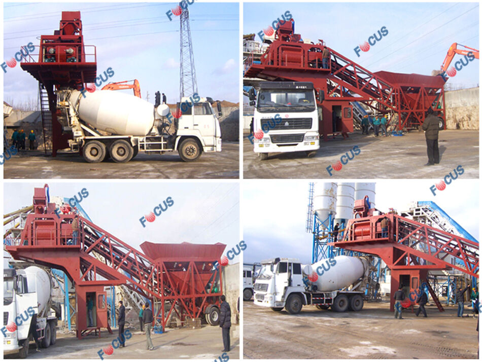 25m3 Mobile Concrete Batching Plant Price, Concrete Batching Plant ...