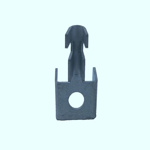 Clip de metal plegable personalizado, piezas de doblado industrial con recubrimiento en polvo y pintura para clip de dinero, clip de cinturón, estampado