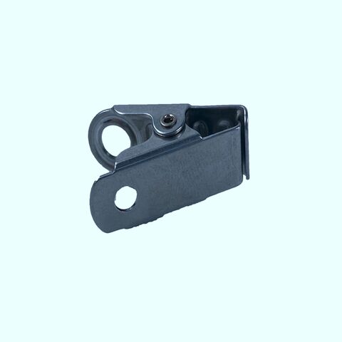 Clip de metal plegable personalizado, piezas de doblado industrial con recubrimiento en polvo y pintura para clip de dinero, clip de cinturón, estampado