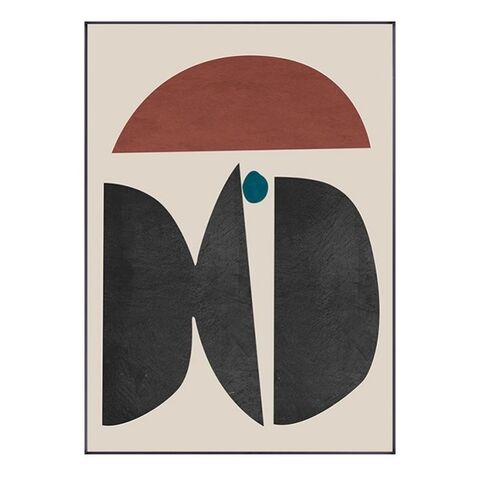 Ensemble de 3 Pièces d'Art Mural Minimaliste Bohème, Art Ligne du Milieu du Siècle, Cercles Géométriques, Impressions Bohèmes, Tableaux d'Art Abstrait Esthétiques, Moderne