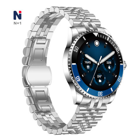 OEM ODM FitCloudPro APP NSQ03 ساعة ذكية بشاشة أموليد Reloj Inteligente Smart Watch للعناية بالصحة - ساعة ذكية للشركات