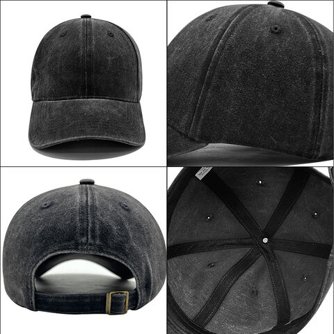 Bonés de Beisebol Esportivos de Algodão de 6 Painéis com Logotipo OEM, Chapéus Trucker