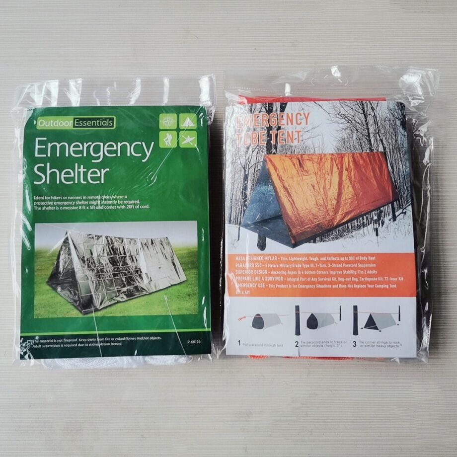 Hotsale Earthquake Survival Emergency Tent Pe Aluminum Film Tent First 