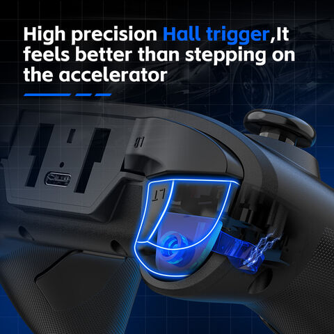 Manette de Jeu Mobile G6 GamePad Joystick à Effet Hall
