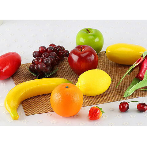 Fausses Bananes - Bananes Artificielles en Plastique pour Natures Mortes