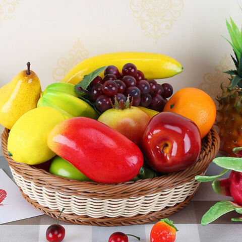 Fausses Bananes - Bananes Artificielles en Plastique pour Natures Mortes