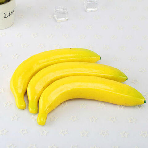 Fausses Bananes - Bananes Artificielles en Plastique pour Natures Mortes