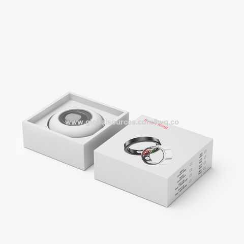 Bague Connectée OEM Personnalisée Électronique IA Numérique : Bague Intelligente de Sport pour Suivi du Sommeil, Fitness, Santé, Moniteur de Fréquence Cardiaque