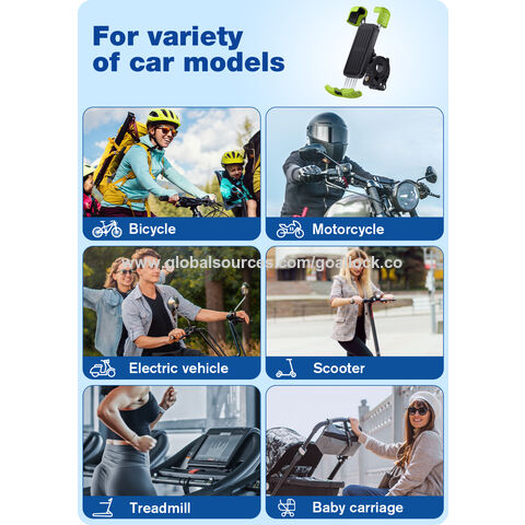 Support de téléphone de vélo/moto en ABS personnalisable de haute qualité ODM - Fabricant de supports de téléphone