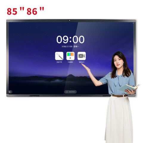 98-Zoll Interaktives Lehrpanel mit Android 11 System und Smart Pen Unterstützung für große Klassenzimmer und Hörsäle - Interaktives Display für den Unterricht
