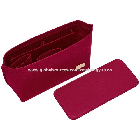 Handtaschen-Organizer-Einsatz & Formgebende Basis 2er-Set, Filz-Organizer-Einsatz für große Tragetaschen, Tasche mit GEWEBE MIT GRS