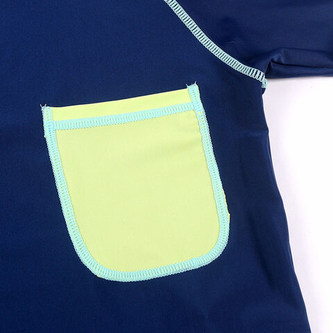 Maillot de Bain Enfant Personnalisé Anti-UV, T-Shirt de Natation Manches Courtes pour Garçons et Filles
