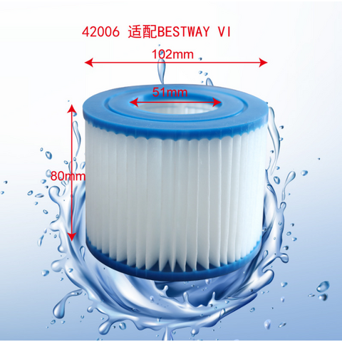 Swimming Pool Filter Bestway/Intex Type Filter Pump Accessories Circulation Filter