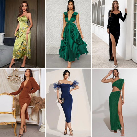 Robes d'été florales pour femmes - Liquidation de marque décontractée
