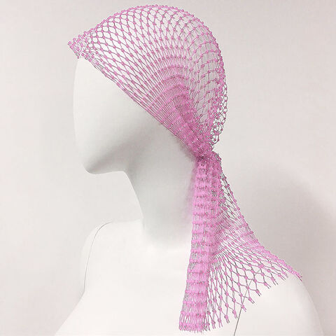 Novas Tendências Strass Stretch Sexy Recortes Moda Chapéu de Rede de Pesca