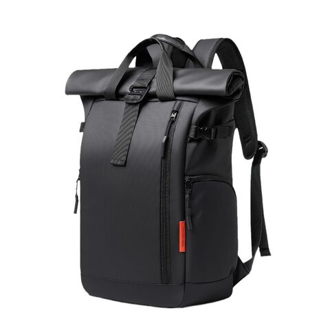 Mochila con Compartimento para Laptop de 15.6 Pulgadas, Mochila Expandible Impermeable Antirrobo para Hombres y Mujeres