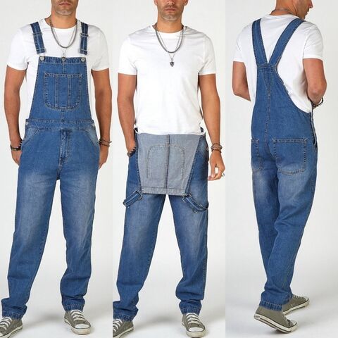 Jeans, Salopettes et Combinaisons de Travail en Denim pour Hommes - Pantalons